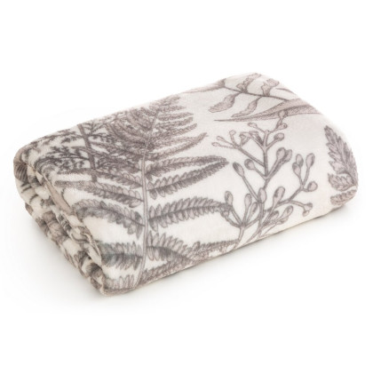 Hebká deka LUNA 150x200 cm sivá